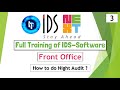 IDS Training Front Office How To Do Night Audit IDS 7 0