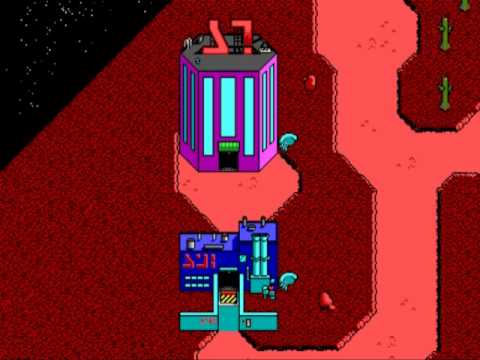 Commander Keen 6 World Map (Level Select)