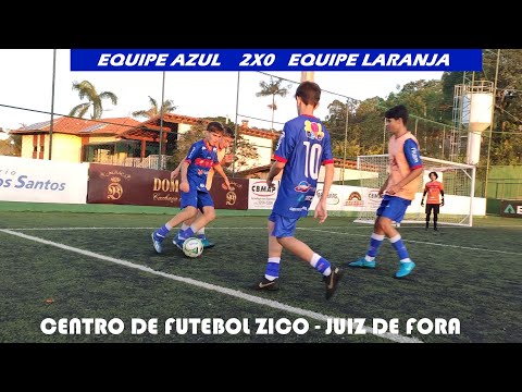 TREINO RECREATIVO NO CENTRO DE FUTEBOL ZICO JUIZ DE FORA - CATEGORIA SUB-15