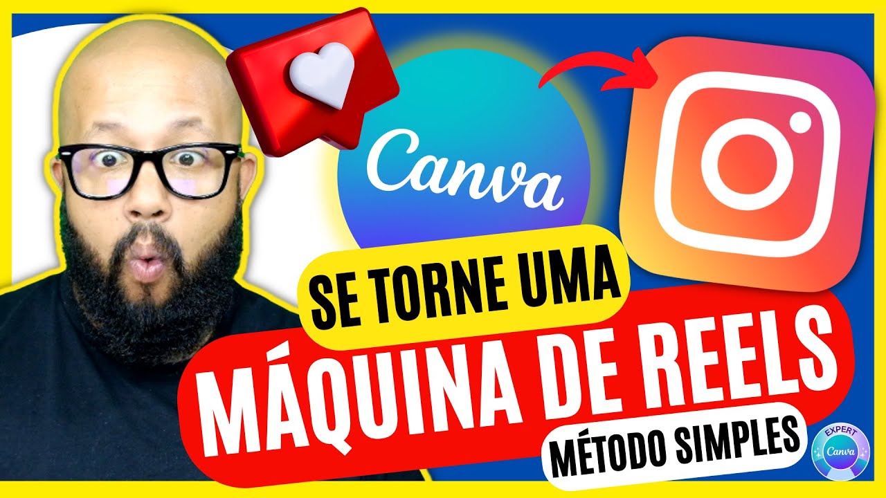 MÁQUINA DE REELS - Como criar MUITOS reels no CANVA [MÉTODO SIMPLES🔥]