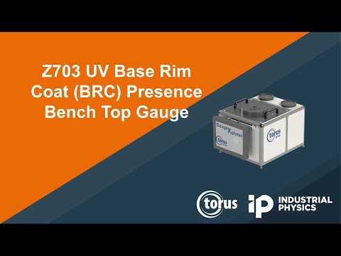 Video do Medidor de Bancada de Presença de UV Base Rim Coat (BRC) Z703
