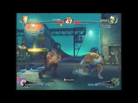 SSF 4 Endless  Battle - nouryu(Guile) VS Live thadon(Sagat)
