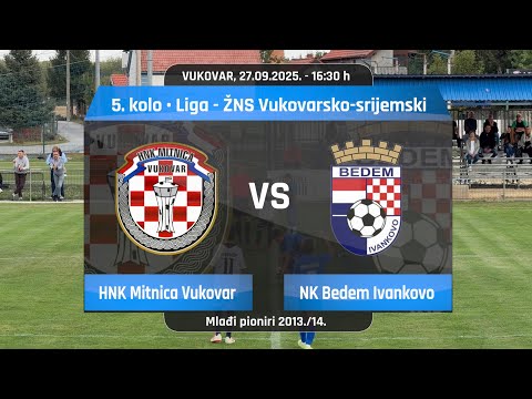 HNK Mitnica Vukovar - NK Bedem Ivankovo, 0-1, 5. kolo, Liga - ŽNS VS, Mlađi pioniri 2013./14.