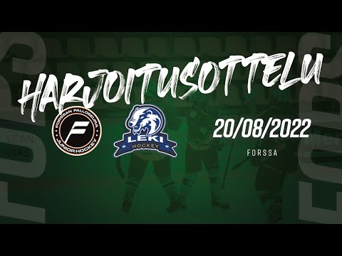 20.8.2022 FoPS Vihreä - LeKi Sininen (AAA)