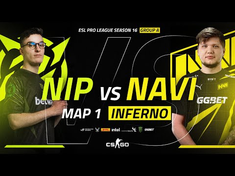 NaVi vs  NiP | Map 1 Inferno | ESL Pro League Season 16  Group A