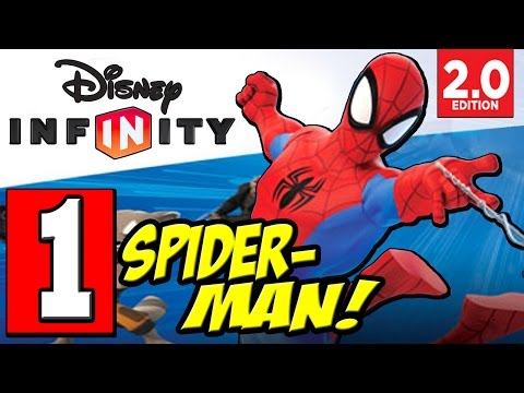 Disney Infinity 2.0 SPIDER MAN PLAY SET Walkthrough Part 1 Gameplay Lets Playthrough XBOX PS4 PC