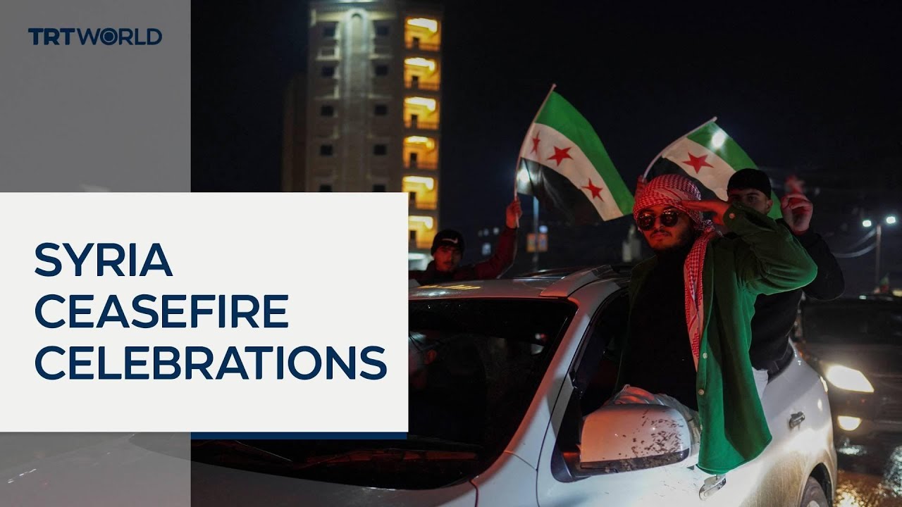 Ceasefire sparks celebrations in northeastern Syria