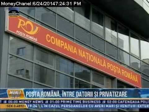 Alexandru  Petrescu CEO Romanian Post, Money Channel , 19 June 2014