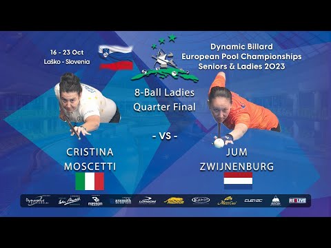 Table 4 Day 6: Q-Finals in the 8-Ball, Dynamic Billard European Championships seniors & Ladies 2023
