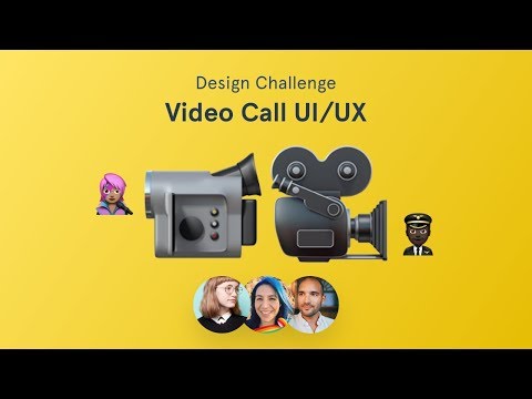 Video Call UI/UX Contest—Design Review (LIVE)