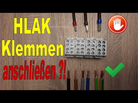 Hauptleitungsabzweigklemme richtig anschließen 🙂👍 HLAK 25-1/4 M2 Das musst du wissen 🤯