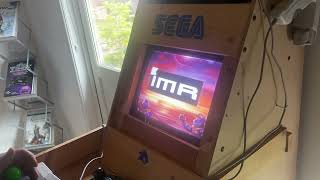 Some gameplay on my homemade arcade cab.