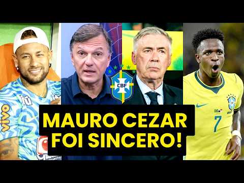 MAURO CEZAR: "HONESTLY, Ancelotti to me..." LOOK at this ANALYSIS on the NATIONAL TEAM and NEYMAR!