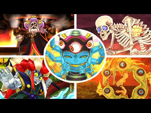 Yo-Kai Watch 2: All Bosses (Fleshy Souls / Bony Spirits / Psychic Specters)