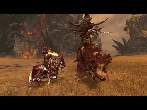 Kroq-Gar on Grymloq VS Tyrion on Malhandir | Total War: Warhammer 2