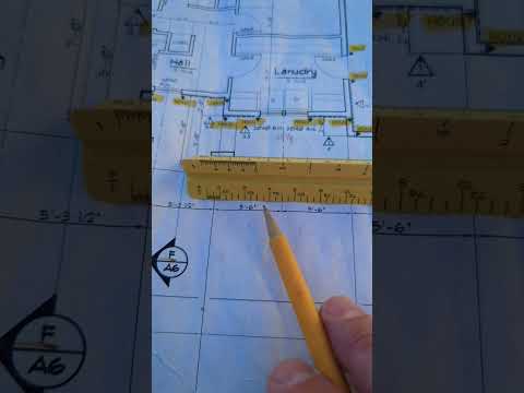How to Read an Architectural Scale #construction