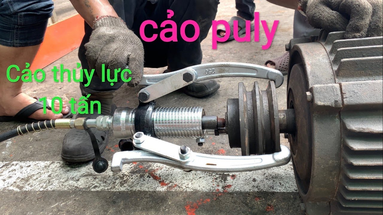 Video Cảo thủy lực bơm rời 10 tấn DBK FYL-10T - Cảo thủy lực bơm rời 10 tấn DBK FYL-10T