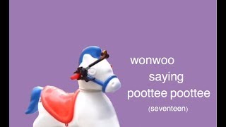 Download lagu wonwoo saying poottee poottee mp3
