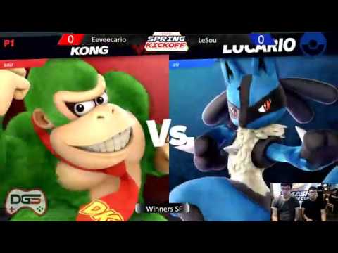 Spring Kickoff Tournament by DGS - Winners Semi Finals - LeSou (DK) vs Eeveecario (Lucario)