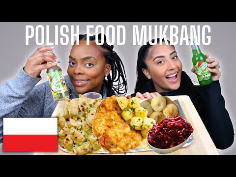TRYING POLISH FOOD FOR THE FIRST TIME!!🤔 | Pierogi + Chicken Schnitzel + More!