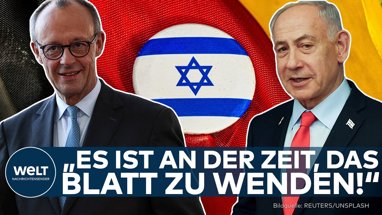 MERZ IN ISRAEL: Antrittsbesuch für diplomatische Wende? – Sucharewicz macht Hoffnung!