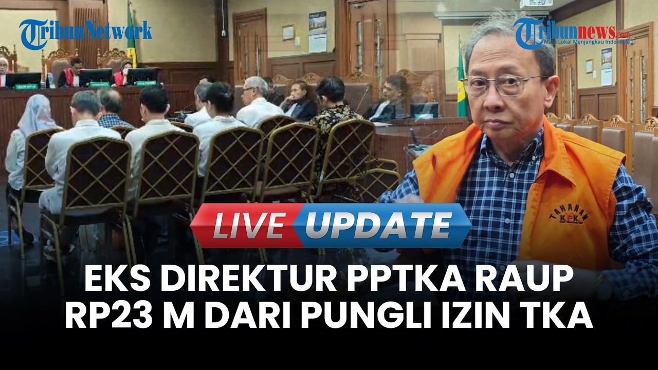 LIVE UPDATE | Jaksa Ungkap Eks Direktur PPTKA Wisnu Pramono Raup Rp23,9 M dari Pungli Izin TKA