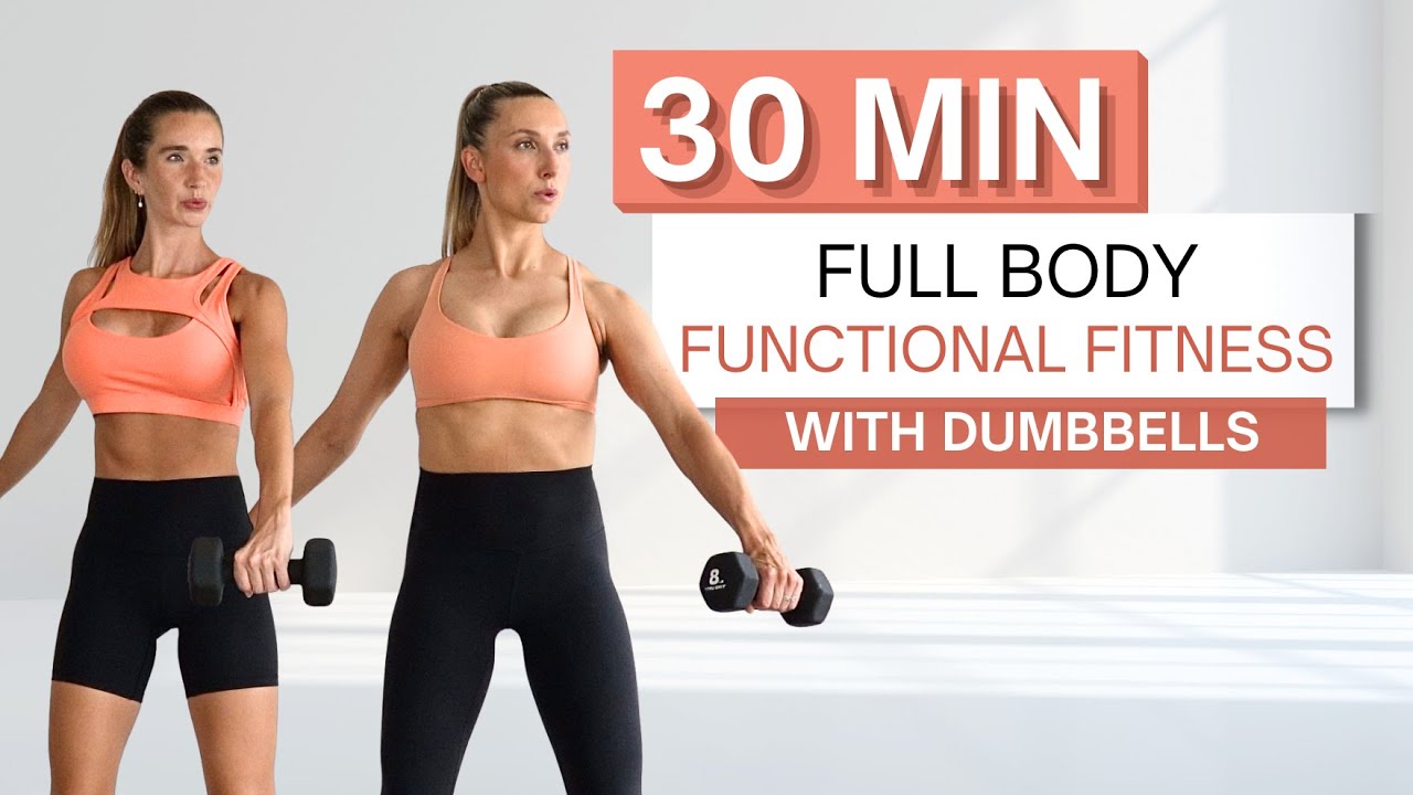 30 min FULL BODY FUNCTIONAL FITNESS TRAINING WORKOUT