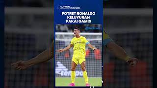 Cristiano Ronaldo Keluyuran Pakai Gamis di Luar Lapangan