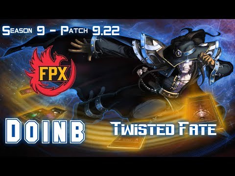 FPX Doinb TWISTED FATE vs RYZE Mid - Patch 9.22 EUW Ranked