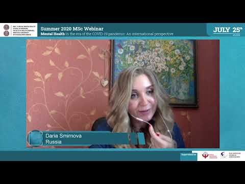 Smirnova D. - Summer 2020 MSc Webinar Q&A session