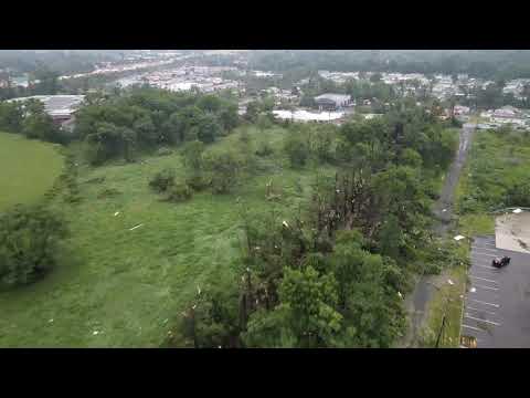 More Drone Video of Bensalem Storm/Possible Tornado Damage