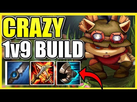INSTANT ONE-SHOT 1V9 TEEMO JG BUILD (UNREAL DAMAGE) - League of Legends
