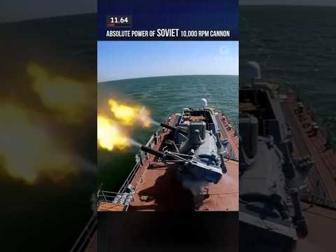 Absolute Power of Soviet 10,000 RPM Cannon