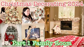 CHRISTMAS DECORATING IDEAS 2024 | CHRISTMAS DECORATE WITH ME! | SELLE DESHIRO CHRISTMAS DECORATION