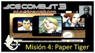 Ace Combat 3 - Misión 4 Paper Tiger (Dision) Sub Español | #AC3