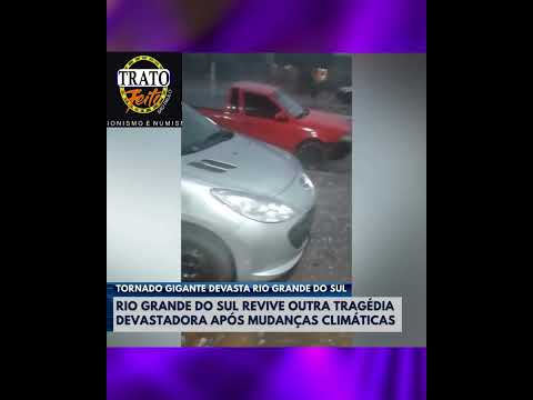 Tornando com Ventos de até 200 km/h causam mortes, danos e apagões no Sul e no Sudeste