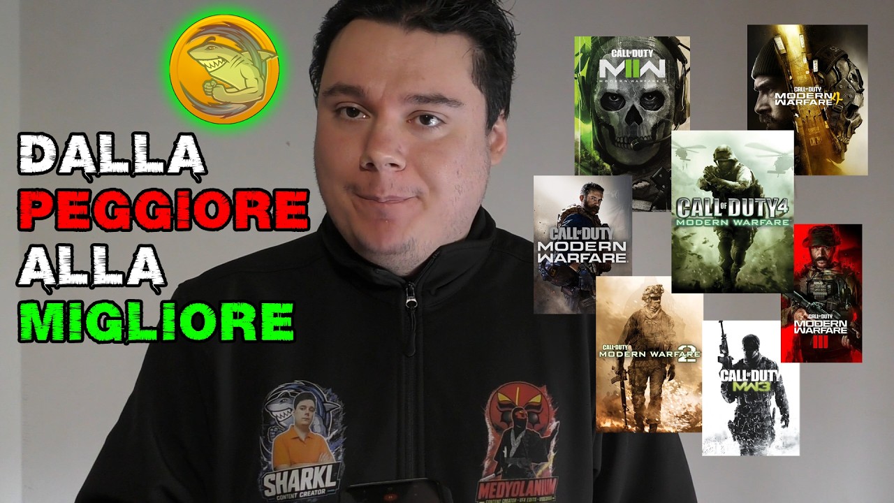 Classifica 7 campagne dei Modern Warfare