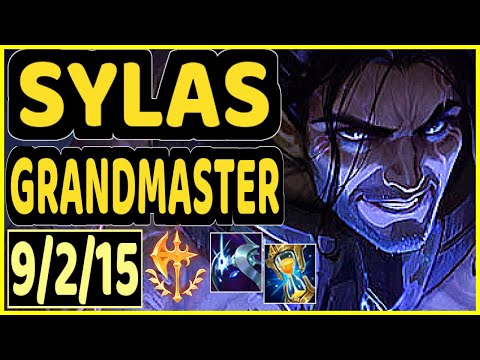 SCOUT (SYLAS) - 9/2/15 KDA MID GAMEPLAY - KR Ranked GRANDMASTER