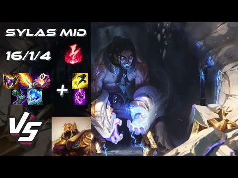 MID Sylas vs Azir - NA Challenger Patch 14.12
