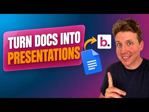 How to turn a doc into a polished presentation using AI