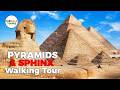 Explore Egypt S Giza Plateau Pyramids Sphinx Walking Tour 4K60fps