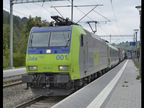 RAlpin Rollende Landstrasse BLS 485's September 2016