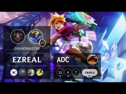 Ezreal ADC vs Sivir - KR Grandmaster Patch 9.9
