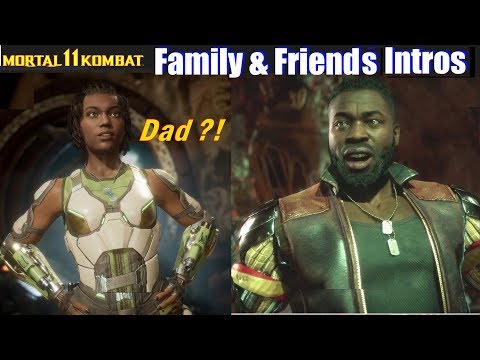 MK11 Family  Friends Intros - Mortal Kombat 11