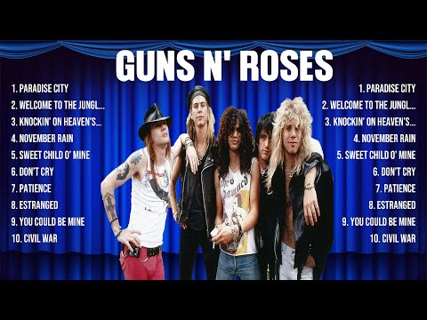 Guns N' Roses Greatest Hits Full Album ▶️ Full Album ▶️ Top 10 Hits of All Time