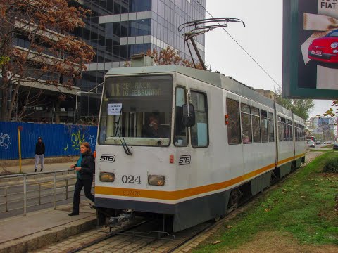 Cab View : Linia 11 Deviată : Zețarilor - Depoul Militari