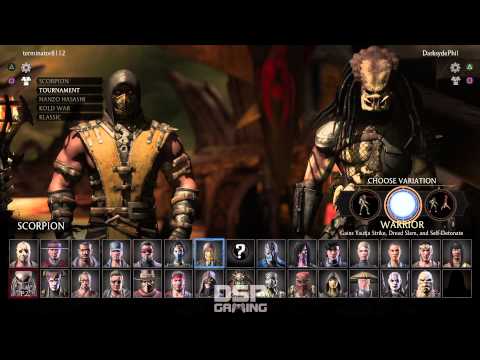 MKX Predator Launch MP gameplay pt1 - CAN I GET A MATCH?! (vs. Scorpion)