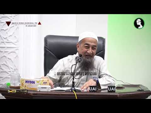 🟡 Koleksi Kuliah Ustaz Azhar Idrus | Masjid Al-Ikhwan, Flat Gelong Bilal, Pasir Panjang | 4K