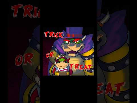 Bowser goes trick-or-treating
