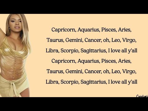 Beyoncé - Signs (lyrics)